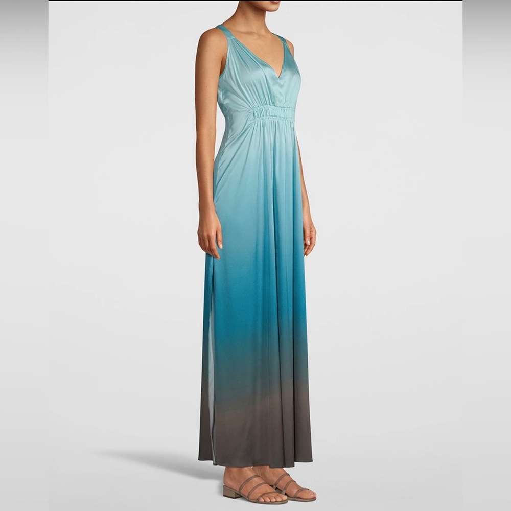 White House Black Market Ombré Maxi Dress! - Picture 2 of 10